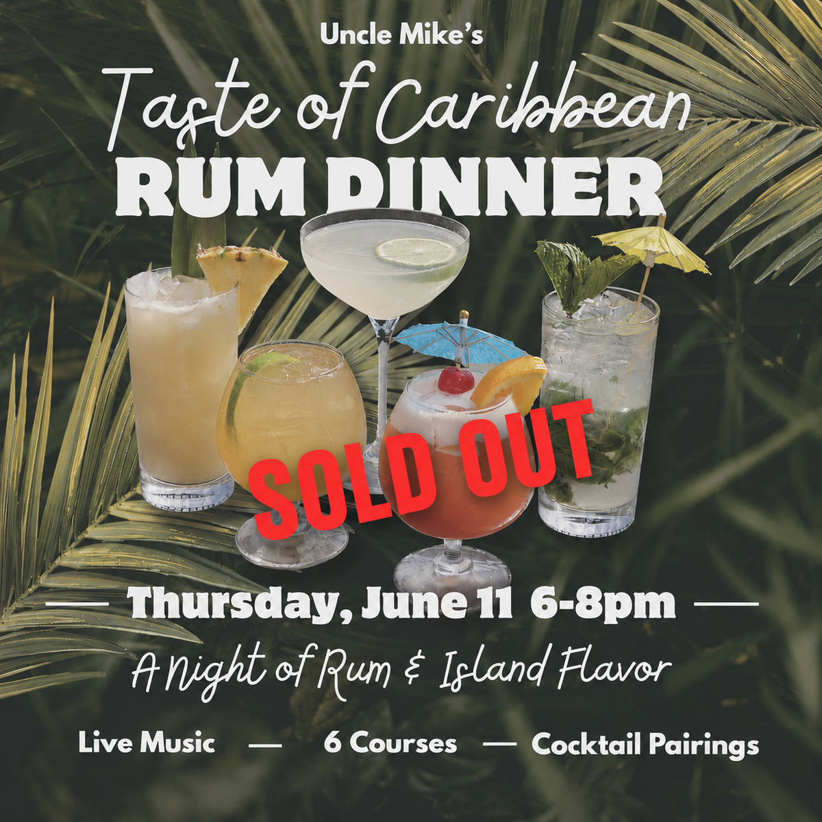 Taste of the Caribbean Rum Dinner